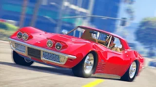 Реальная Жизнь в GTA 5 - БРОШЕННЫЙ CHEVROLET CORVETTE 1970 ГОДА ЖИВ.