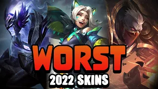 The Top 10 WORST League Skins of 2022