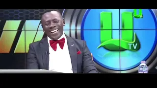 Sport presenter Akrobeto laughing 🤣