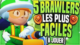 Les 5 BRAWLERS les PLUS FACILES à JOUER sur BRAWL STARS  - BRAWL STARS FR