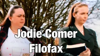 Jodie Comer Power Dressing with Filofax