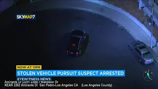 Chase suspect in custody after fleeing from CHP at speeds above 120 mph | ABC7