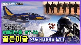 ★비행기 배달이요★ 국산 T-50 골든이글 첫 해외 수출 밀착 다큐 | 골든이글 T-50, 인도네시아를 날다! | 전투기 밀착다큐 시리즈 3탄 (KBS 140107 방송)