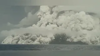 Tsunami Tonga Volcano Eruption