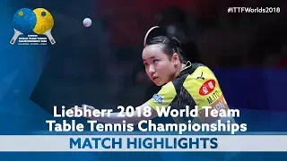 2018 World Team Championships Highlights | Mima Ito vs Sofia Polcanova (Group)