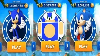 Sonic Dash Android Gameplay - SONIC VS ANDRONIC VS CLASSIC SONIC #1