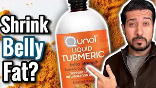 Qunol Liquid Turmeric SHRINKS Belly Fat? | Turmeric Tea DIY for Weight Loss