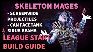 The STRONGEST Minion Build This League? - Skeleton Mage Necromancer 3.18 League Start Guide