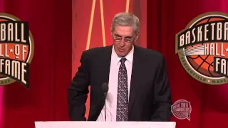 Jerry Sloan's Basketball Hall of Fame Enshrinement Speech