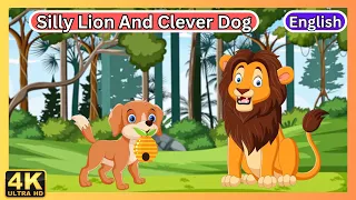 Silly Lion and Cleaver Dog | English Cartoon | Moral Stories | Cartoon English TV