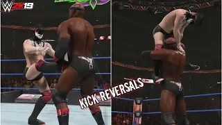 Top 10 Kick Reversals - wwe 2k19