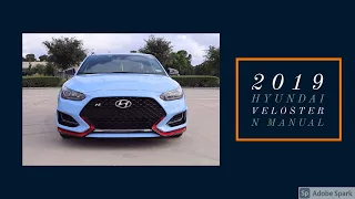 2019 Hyundai Veloster N Manual // First POV Drive