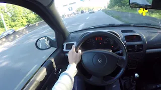 Renault Clio Campus Evolution 1.2 LPG (2010) - POV Drive