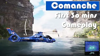 Comanche | First 30 mins of Gameplay | RTX 3070 4K 60fps | Awesome Helicopter Combat Game