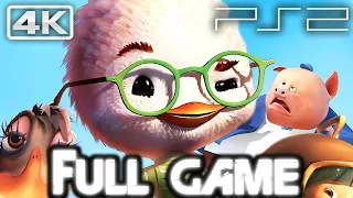 CHICKEN LITTLE ► Longplay FULL GAME Walkthrough (PS2, GameCube, XBOX, PC) 4K Ultra HD 60FPS