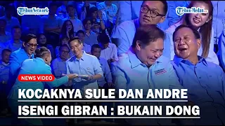 PRABOWO SAMPAI NGAKAK, Kocaknya Sule dan Andre Isengi Gibran Saat Beritau Program Makan Siang Gratis