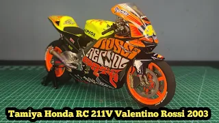 Tamiya Honda RC211V Valentino Rossi Valencia 2003