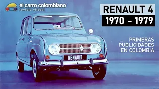 Renault 4 - Sus primeros comerciales de TV y cine en Colombia (1970 - 1979)