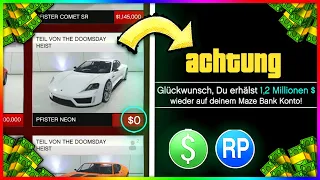 1,2 MIO $ GRATIS! 🤑 GTA 5 GELD MACHEN! NEUE EVENTWOCHE! 💵 GTA 5 Online Update