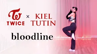 TWICE X Kiel Tutin - “bloodline (Ariana Grande)” Dance Cover | Ellen and Brian