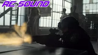 Marvel's The Punisher 1x08 - Homeland Security vs. Mercenaries Shootout Scene (Re-Sound) (1080p)