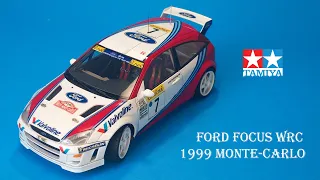 [FULL BUILD] FORD FOCUS WRC 1/24 TAMIYA ITEM 24217 /【フルビルド】フォード フォーカス WRC 1/24 タミヤ アイテム 24217