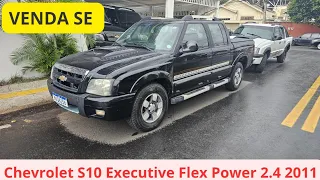 VENDE-SE( Chevrolet S10 Executive Flex 4 por 2 ano 2011 completa)aceita troca#s10executive2011