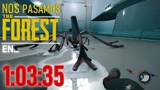 ME PASO THE FOREST EN 1 HORA | THE FOREST #RETO