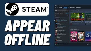 How To Appear Offline On Steam (2023)