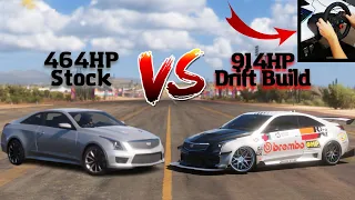 Cadillac ATS V Drift Build | Forza Horizon 5 Logitech G29