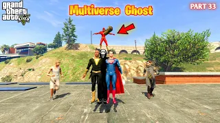 Multiverse Ghost Can Thanos Kill Black Adam Superman in GTA5 #33
