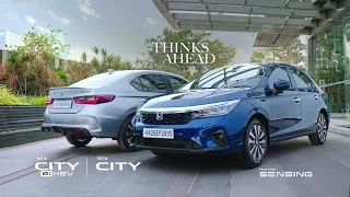 The New Honda Sensing Enabled City & City e:HEV