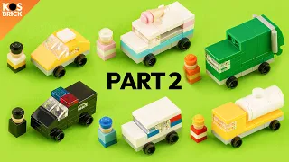 Lego City Cars Mini Vehicles - Part 2 (Tutorial)