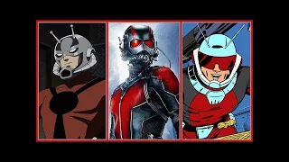 Ant-Man/Giant-Man Evolution In Movies, Cartoons &  TV (Hank Pym/Scott Lang) (2018)