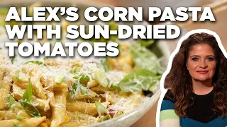 Alex Guarnaschelli's Corn Pasta with Sun-Dried Tomatoes | The Kitchen | Food Network