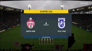 FIFA 23 | Sepsi OSK vs FCU 1948 - Superliga | Gameplay