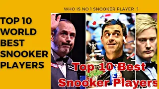 Top 10 World Best Snooker Players Rank 2021-2022