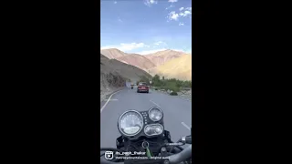 😍Ladakh is not just a place its a feeling🏔Bike ride#shorts #trending # #youtubeshorts