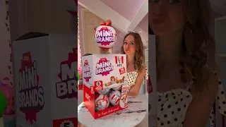 [ASMR] OPENING MY FIRST EVER *KFC* MINI BRANDS CAPSULE?!🫢🍗✨⁉️ (SO MANY RARES?!🤩) #Shorts