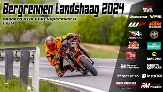 Bergrennen Landshaag 2024 | onboard KTM 1390 Superduke R | Race 2