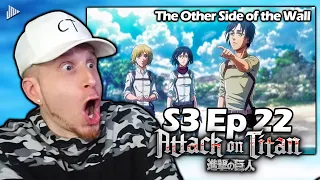 We're finally here... 🌊 | Attack on Titan S3 E22 Reaction | THE OTHER SIDE OF THE WALL