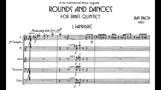 Jan Bach - Rounds and Dances [score]