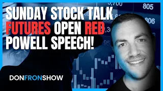 Stock Market Futures Red: What's in Store for the Upcoming Week with Jerome Powell's Speech