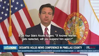 DeSantis won't say if he'll suspend Andrew Warren again, if reelected