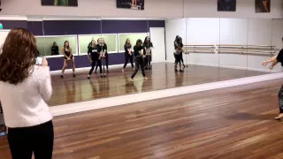 Intermediate Jazz class - The Edge Performers school