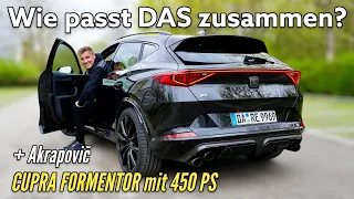 Cupra Formentor VZ5 BAT: 450 PS, Akrapovic-Klappenauspuff und Tieferlegung | Test | Tuning | Preis