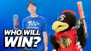 World's Toughest Trick Shot Battle 5 (feat. NHL Blackhawks Mascot)
