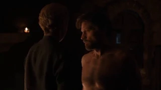 Game Of Thrones 8x04 - Jaime And Brienne First Kiss