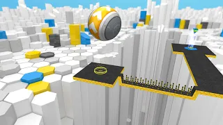 GYRO BALLS - All Levels NEW UPDATE Gameplay Android, iOS #729 GyroSphere Trials
