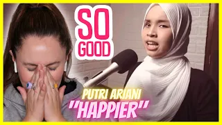 Putri Ariani "Happier" | Reaction Video